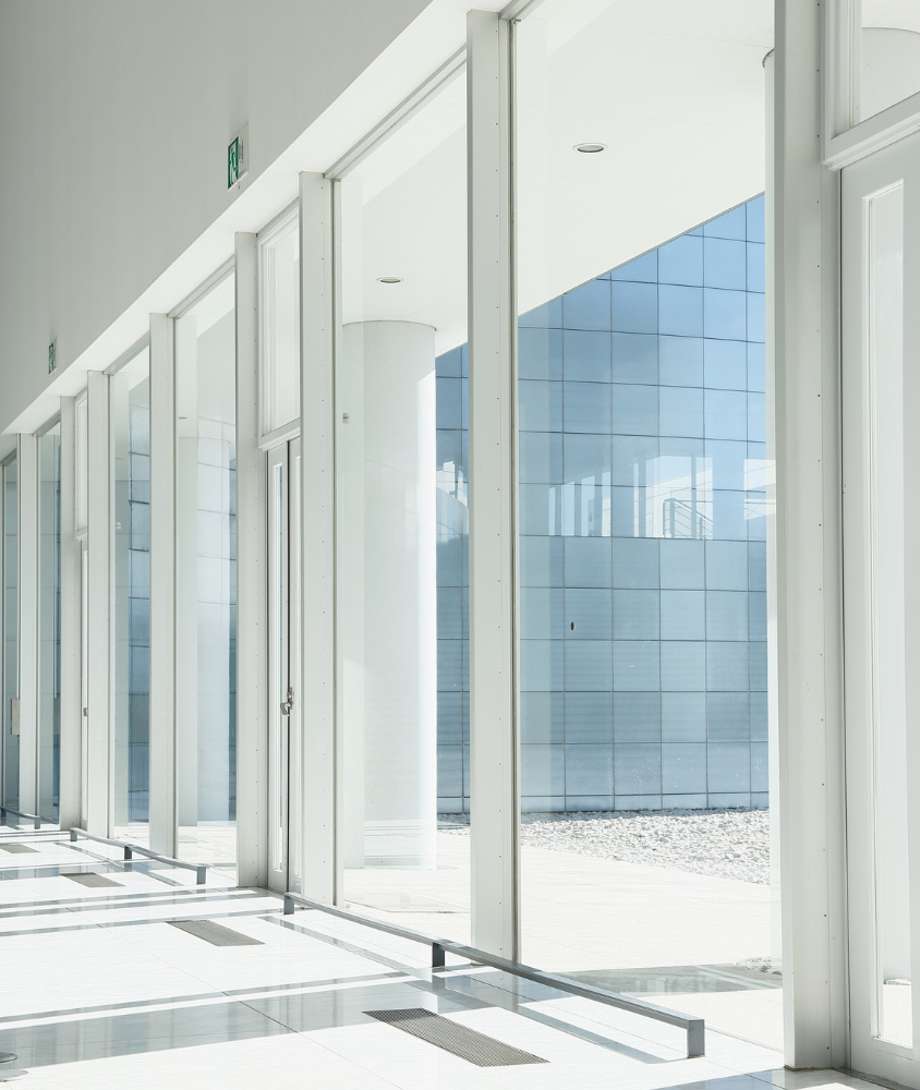 parede de vidro em Praia Grande