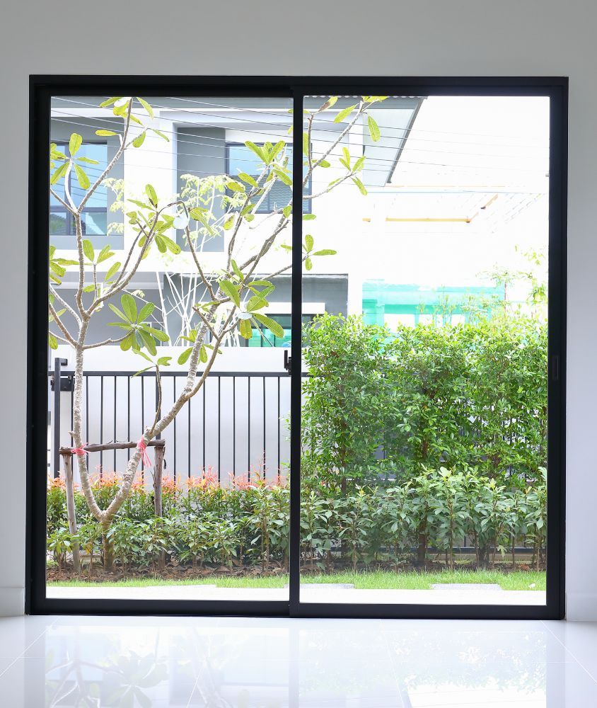 porta de vidro em Praia Grande